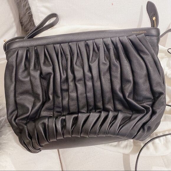 Mansur Gavriel Balloon leather Bag in black - Picture 9 of 13